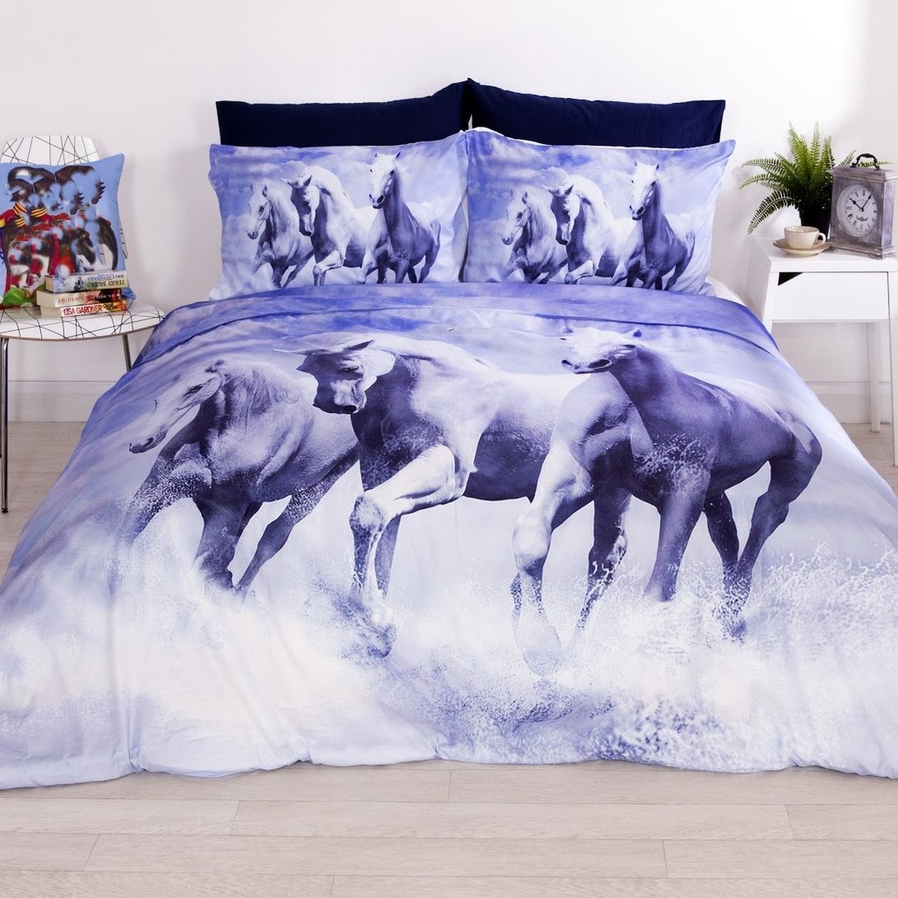 3d Horses Bedding Set