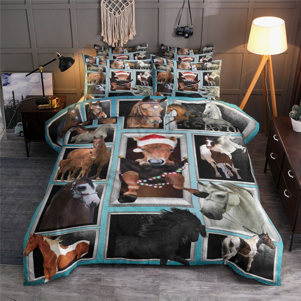 3D Huge Horse Bedding Set