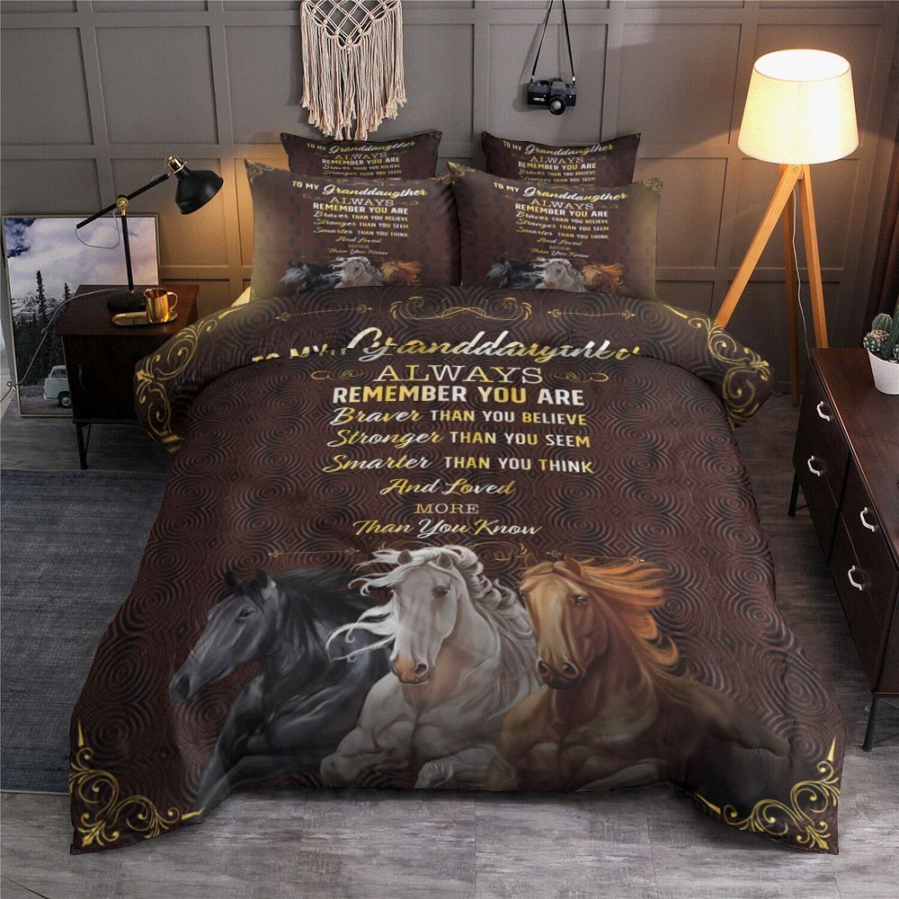 3D Huge Horse Bedding Set