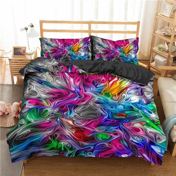 3D Psychedelic Bedding Set