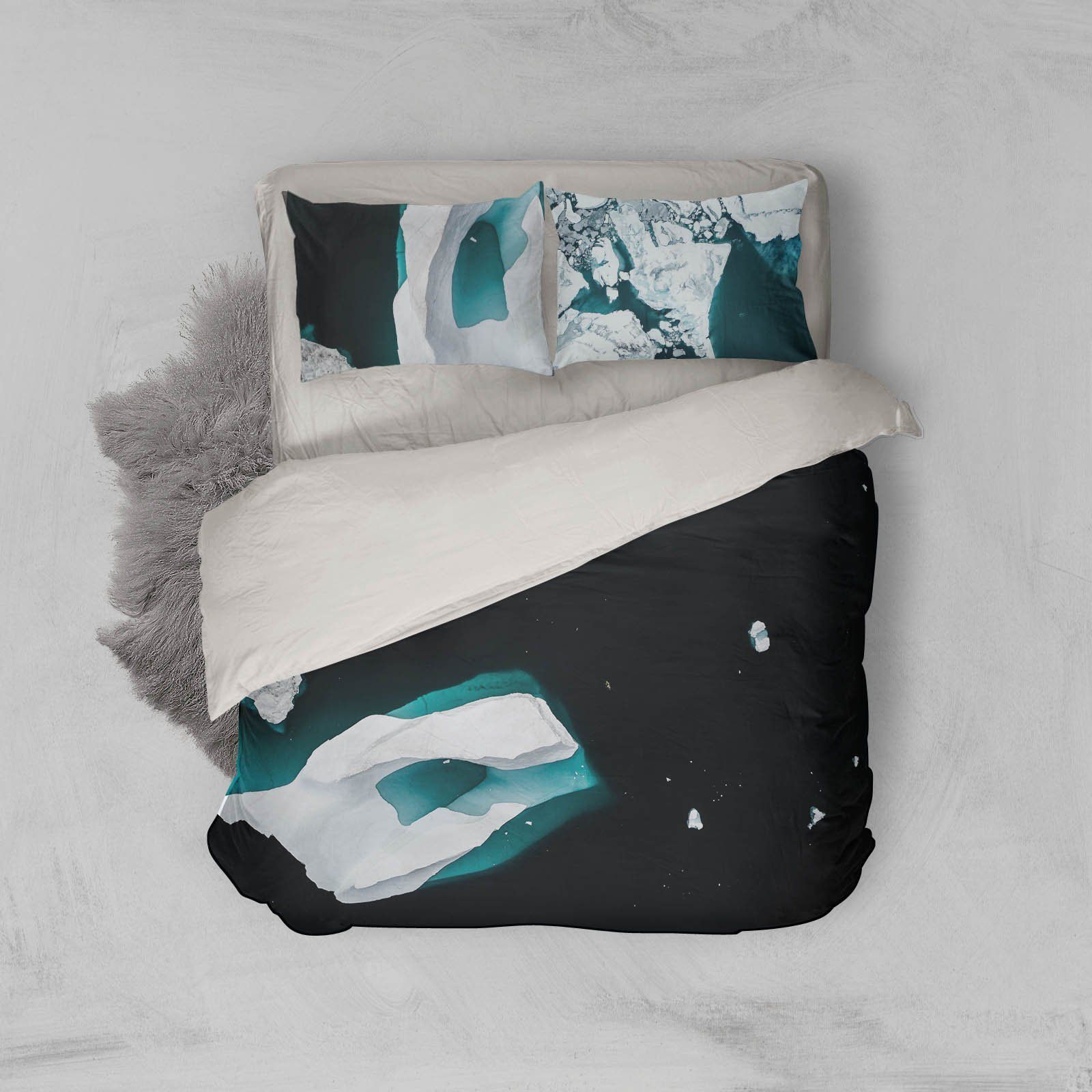 3d Space Meteorite Bedding Set