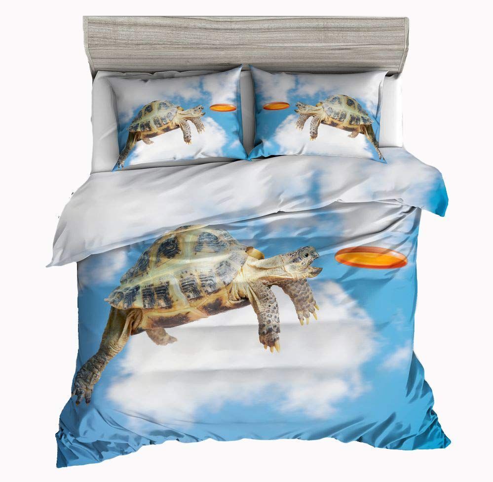 3d Turtle Bedding Set