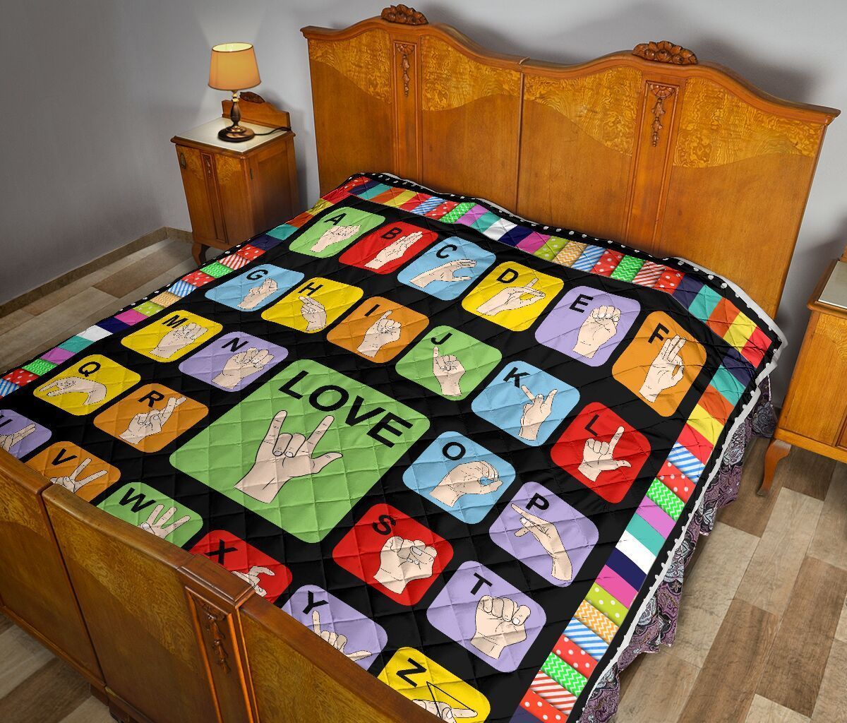 3Rd Grade Teacher Abc 123 Quilt Blanket DHC3112171TD