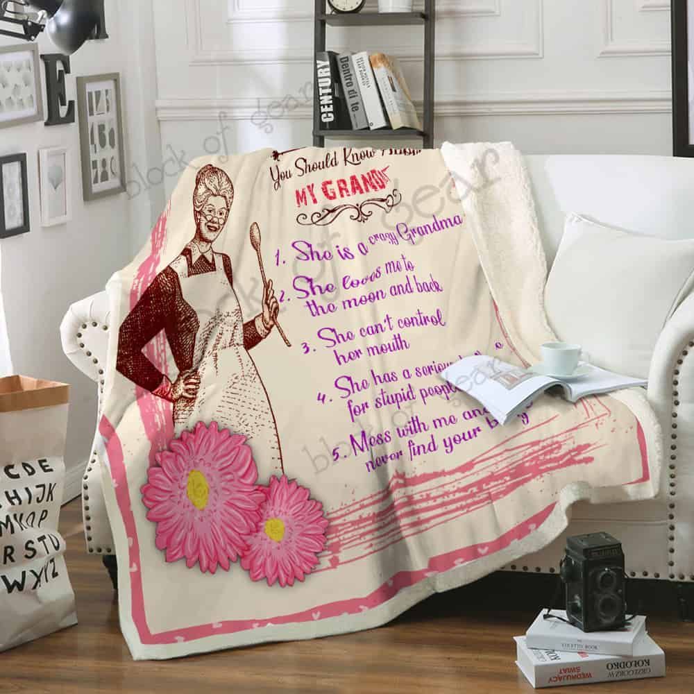 5 Things You Should Know About My Grandma Fleece Blanket