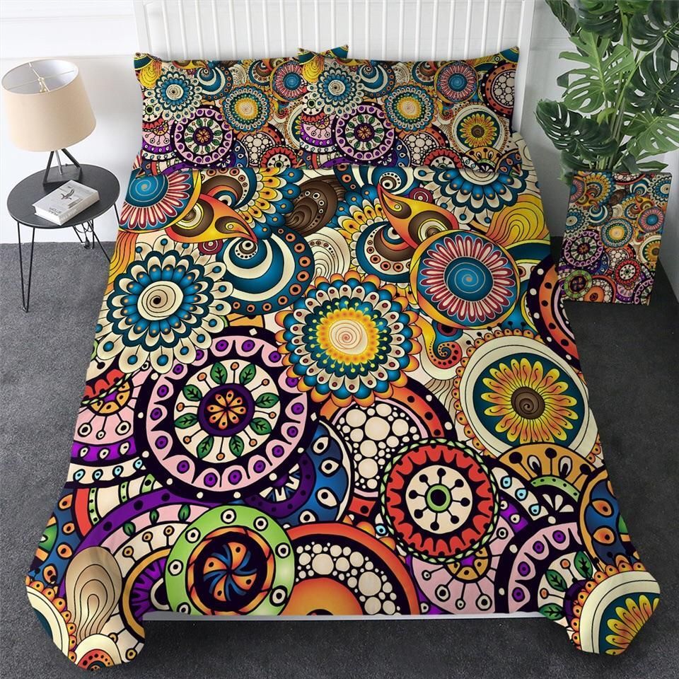 70S Flower Power Is Alive Bedding Set