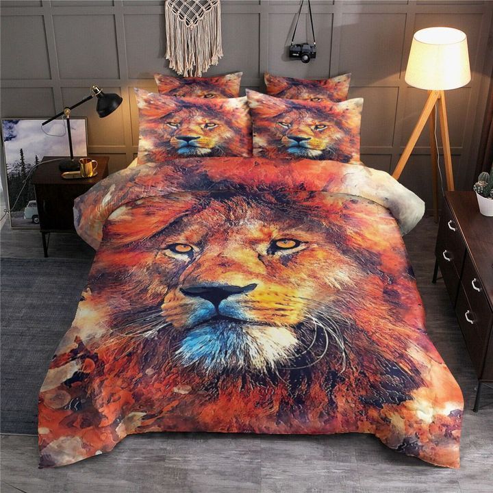 A Beauty Lion Bedding Set