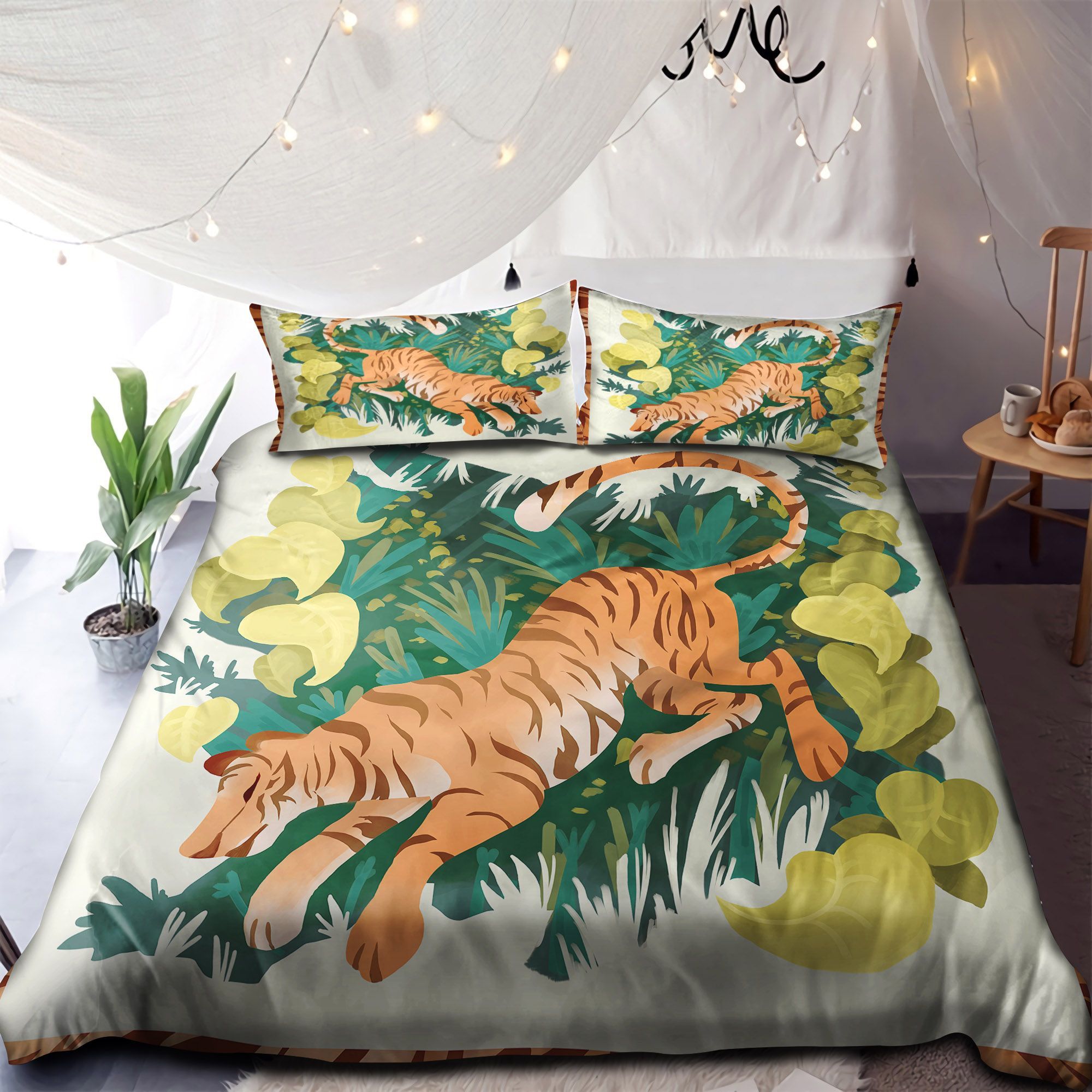 A Big Tiger Bedding Set