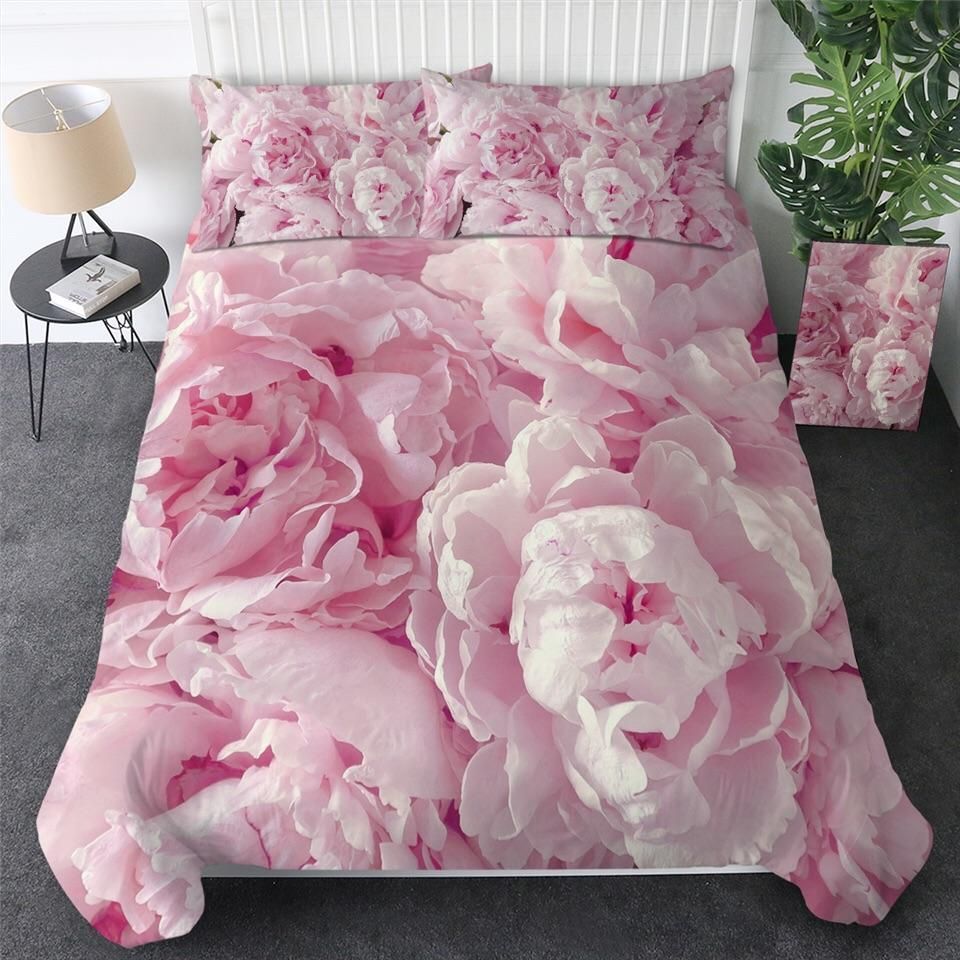 A Bunch Of Pink Roses Bedding Set