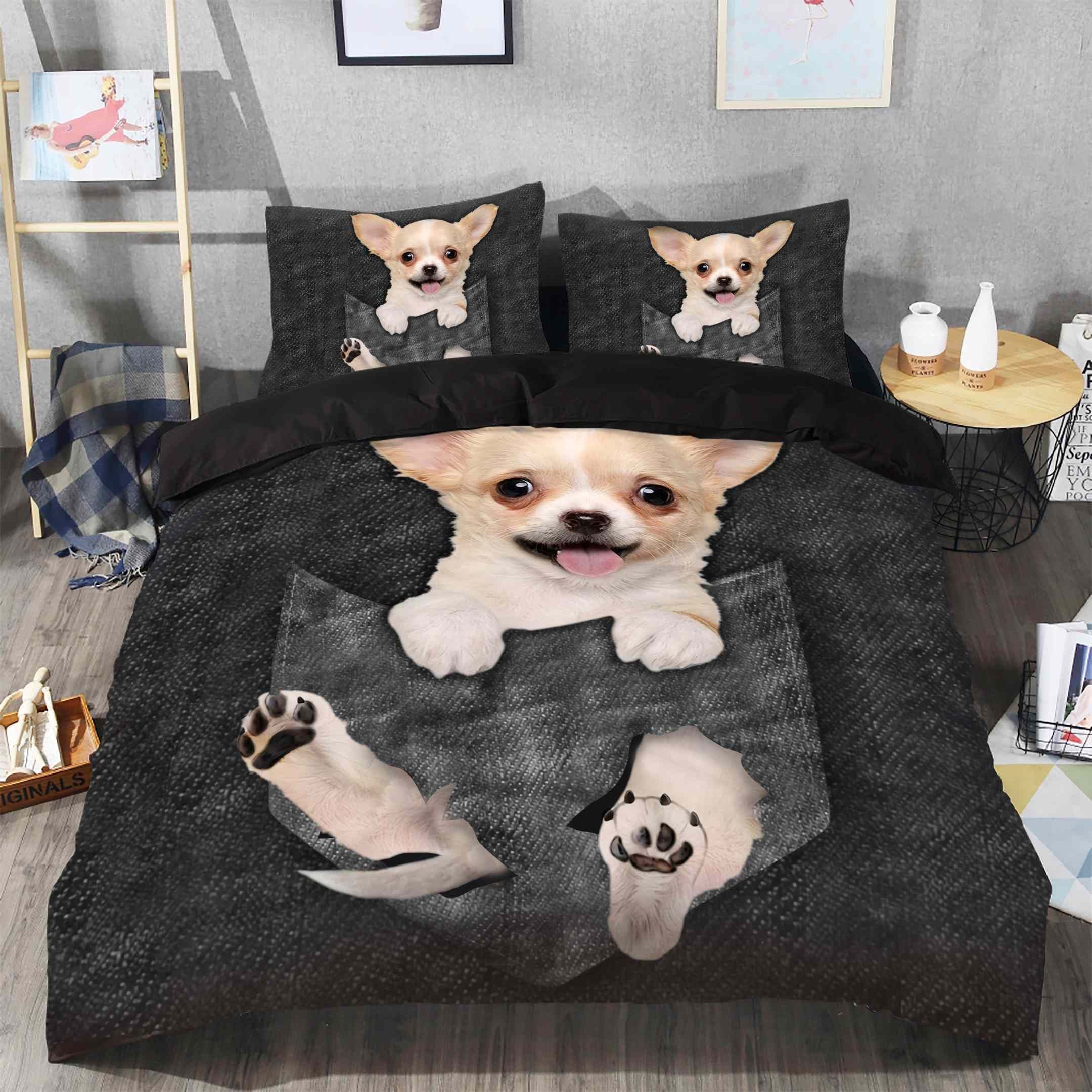 A Chihuahua Cute Bedding Set