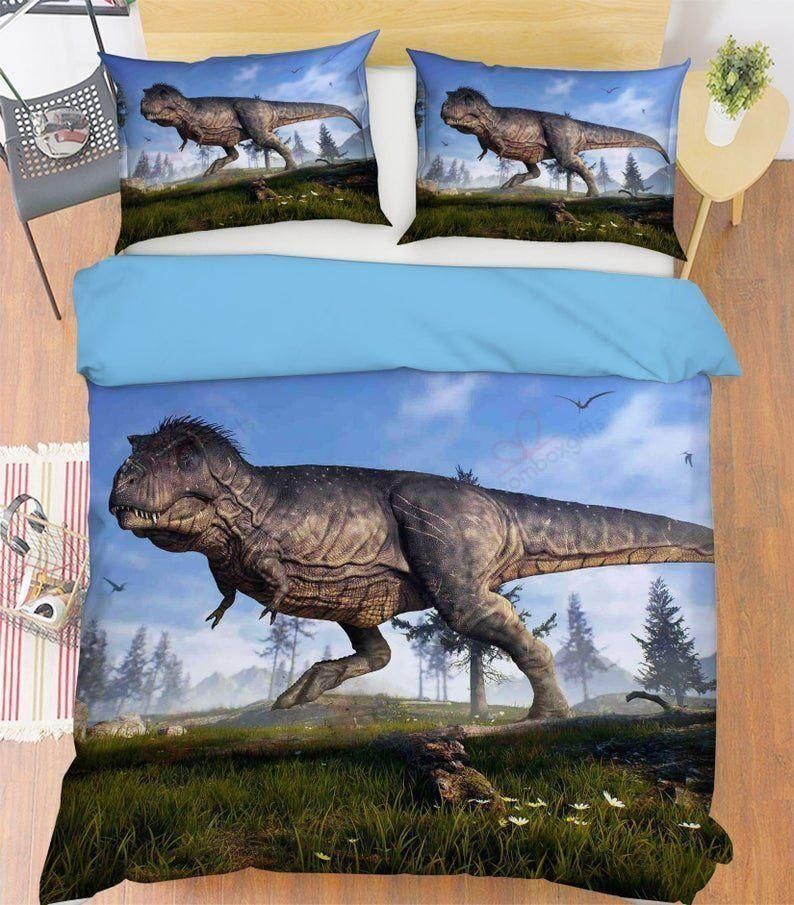 A Dinosaur Adventure Printed Bedding Set