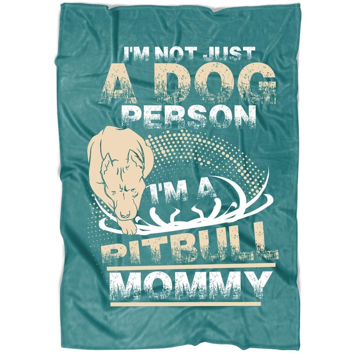 A Dog Person Sherpa Fleece Blanket