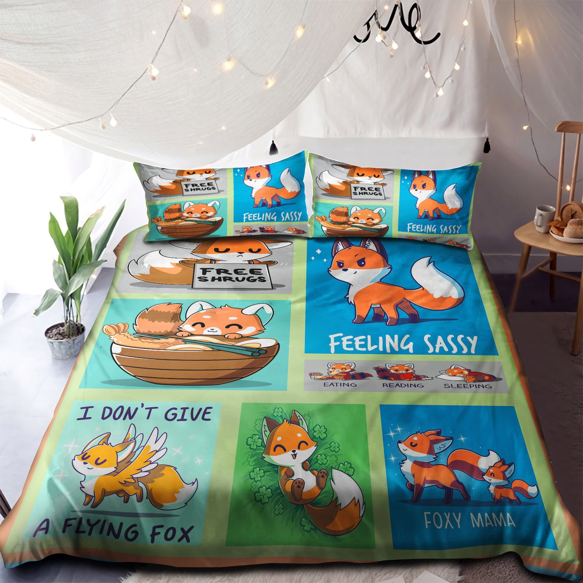 A Flying Fox Bedding Set