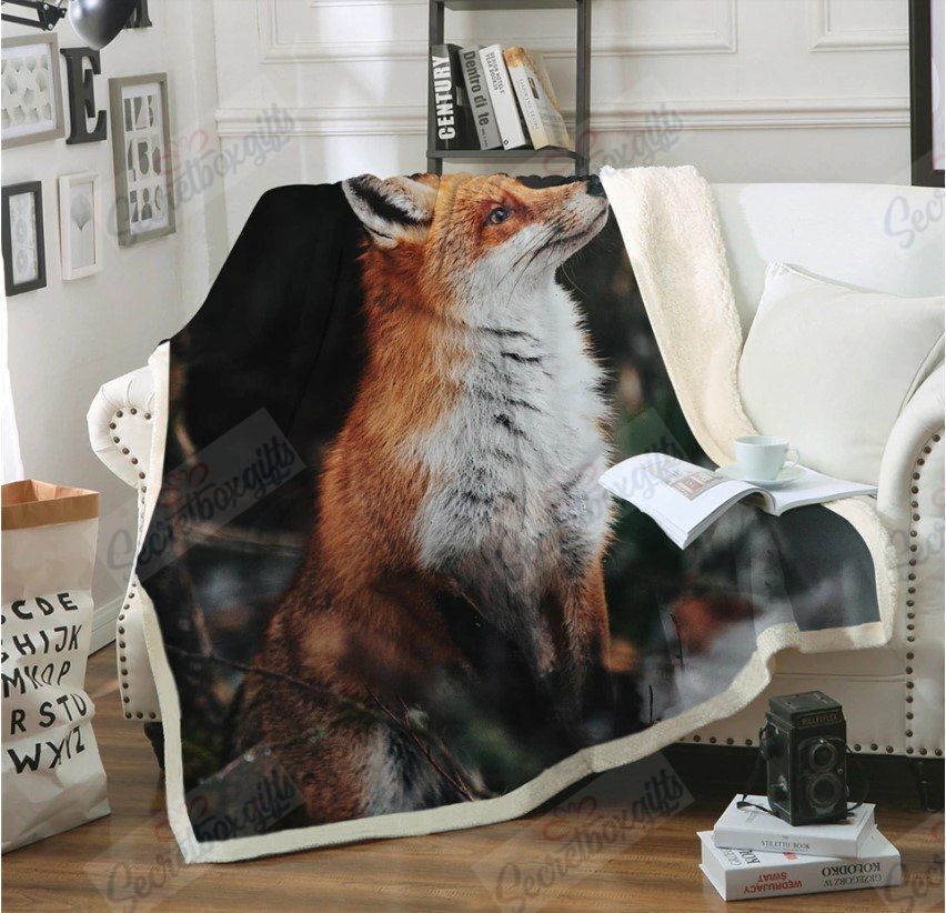 A Fox Fleece Blanket