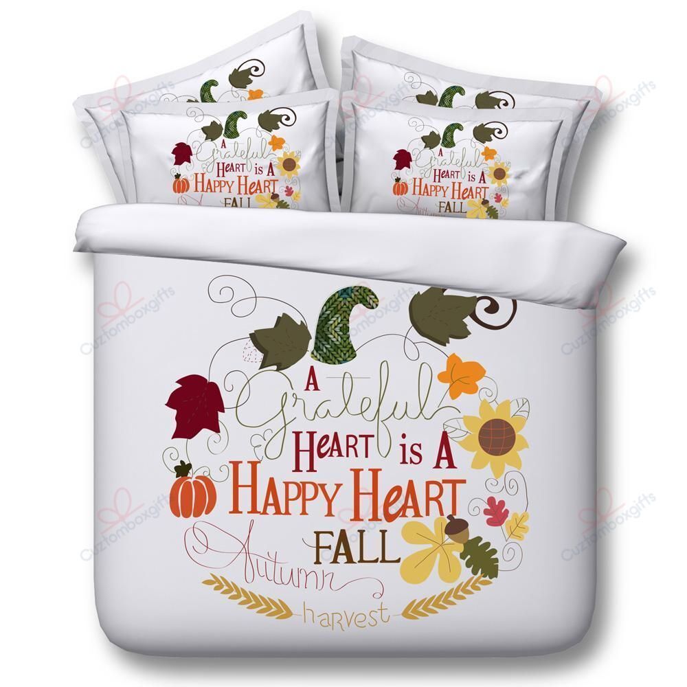 A Grateful Heart Autumn Bedding Set