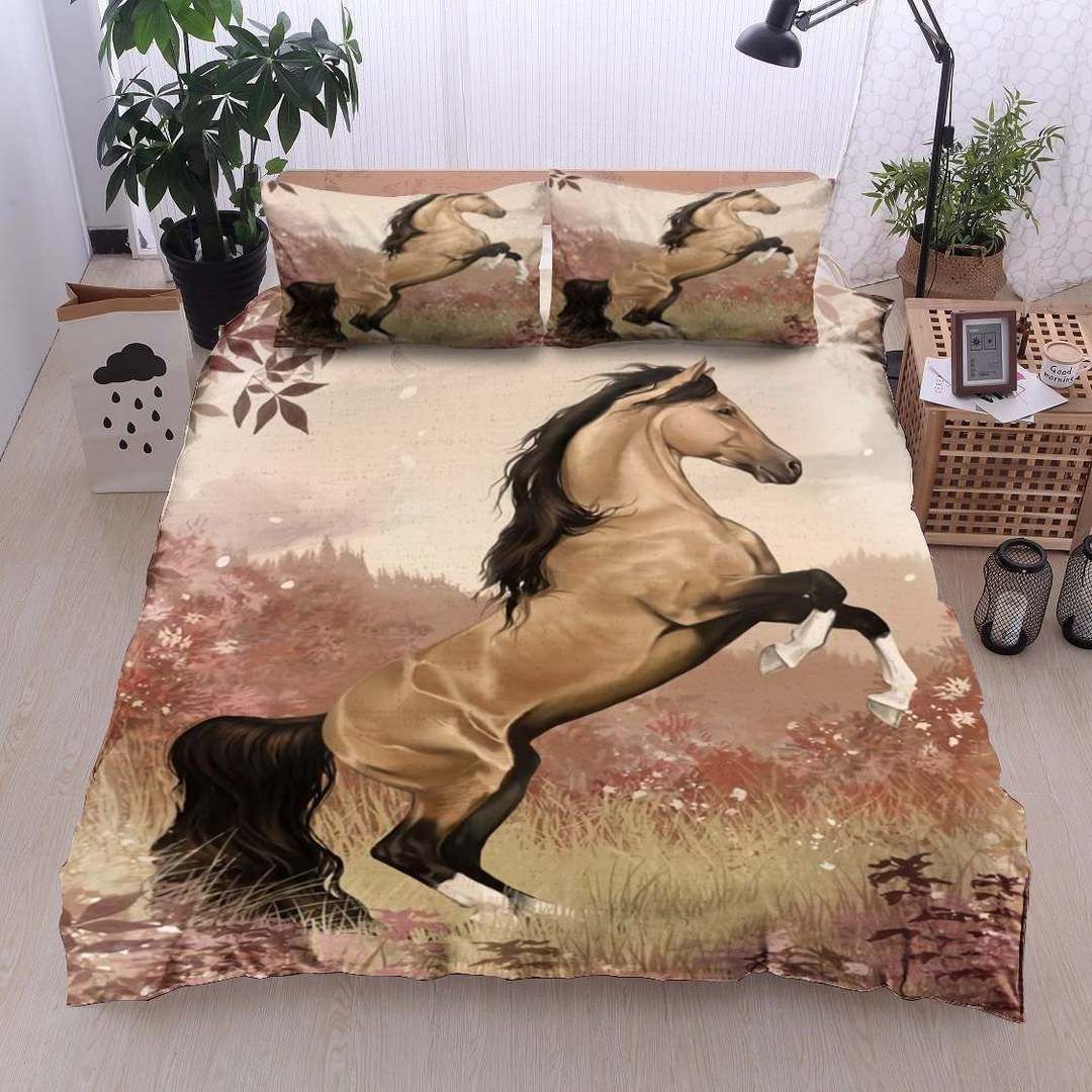 A Horse Bedding Set