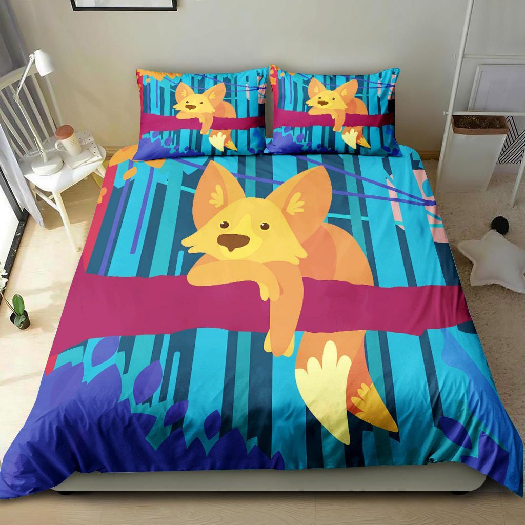 A Lazy Fox Bedding Set
