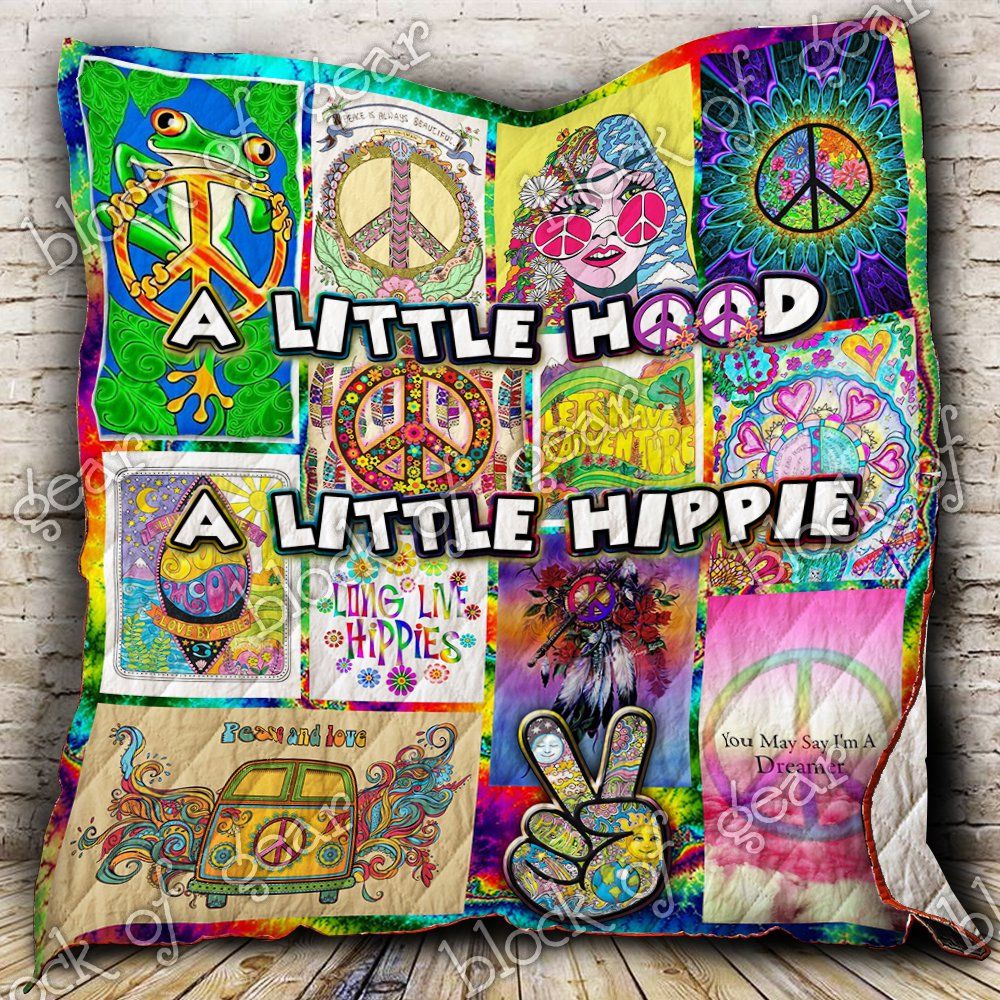 A Little Hood A Little Hippie Quilt P293 Dhc11121632Dd
