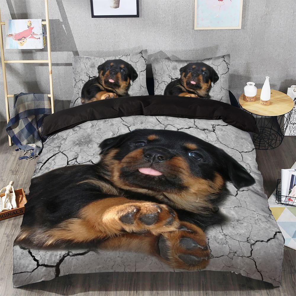 A Little Rottweiler Bedding Set