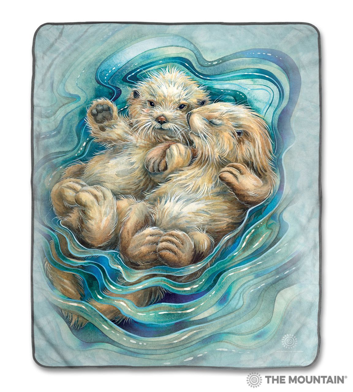 A Love Like No Otter Sherpa Fleece Blanket