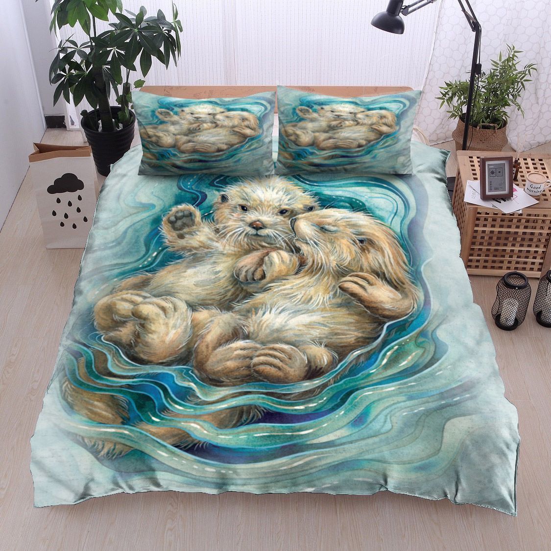 A Love Like No Otter Bedding Set