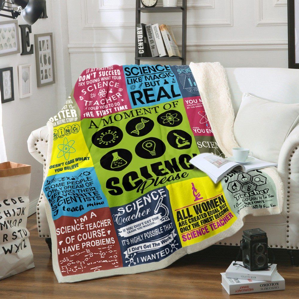 A Moment Of Science Please Sherpa Fleece