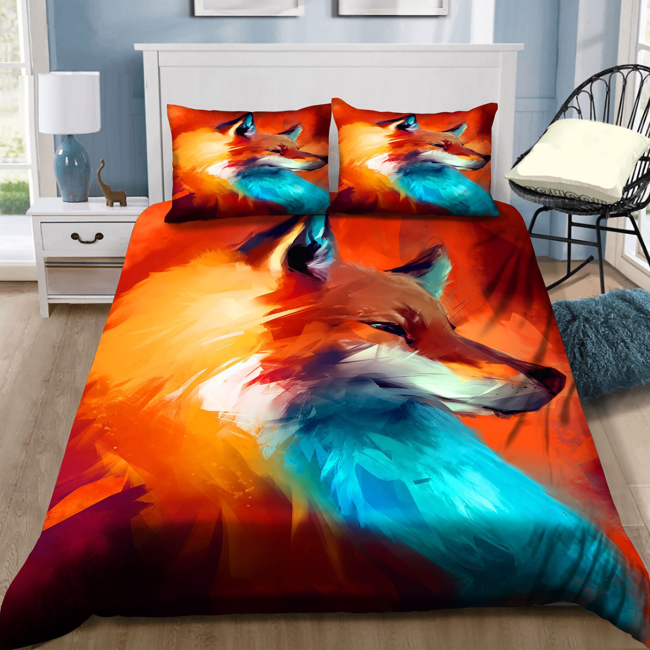 A Nice Fox Bedding Set