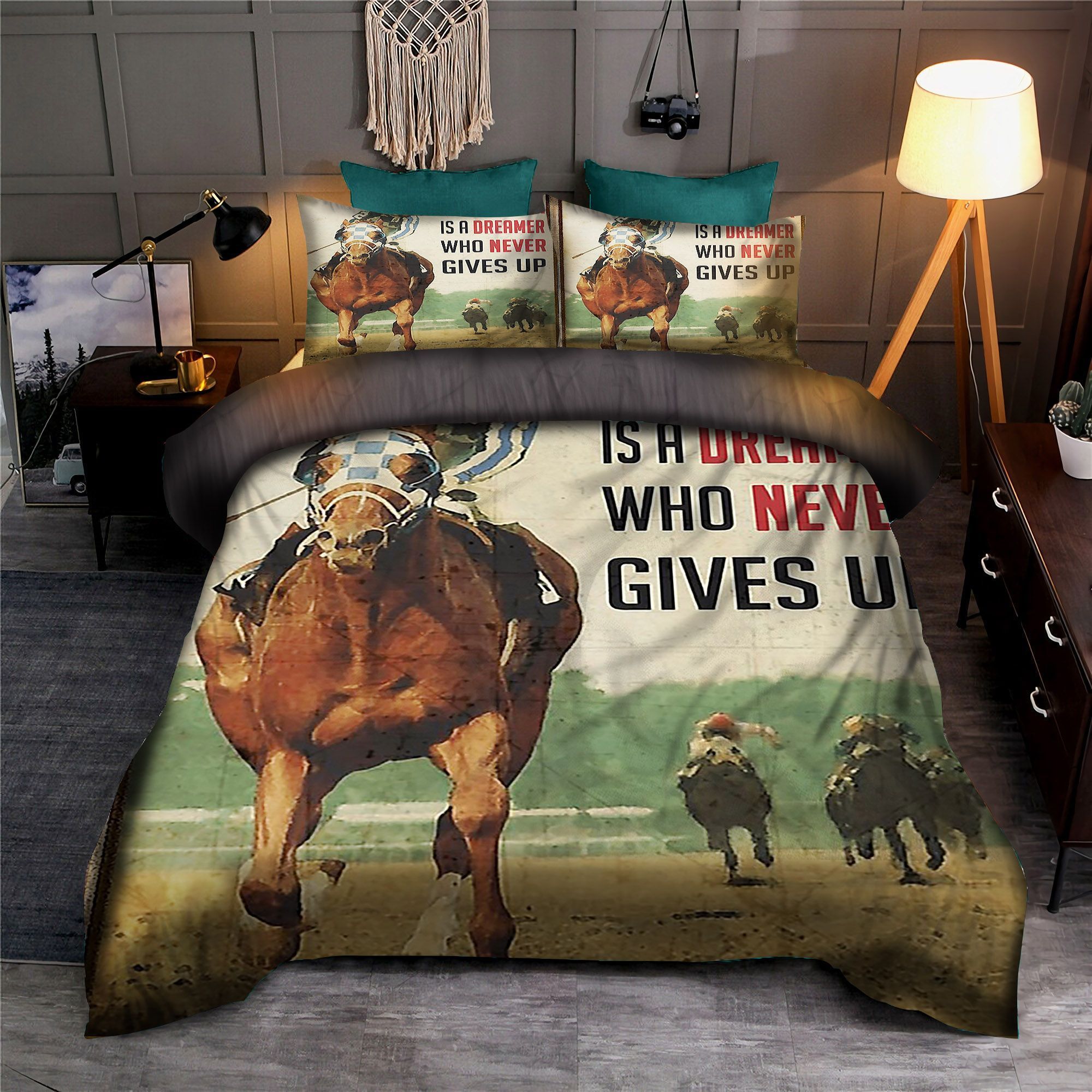 A Winner Is A Dreamer Bedding Set