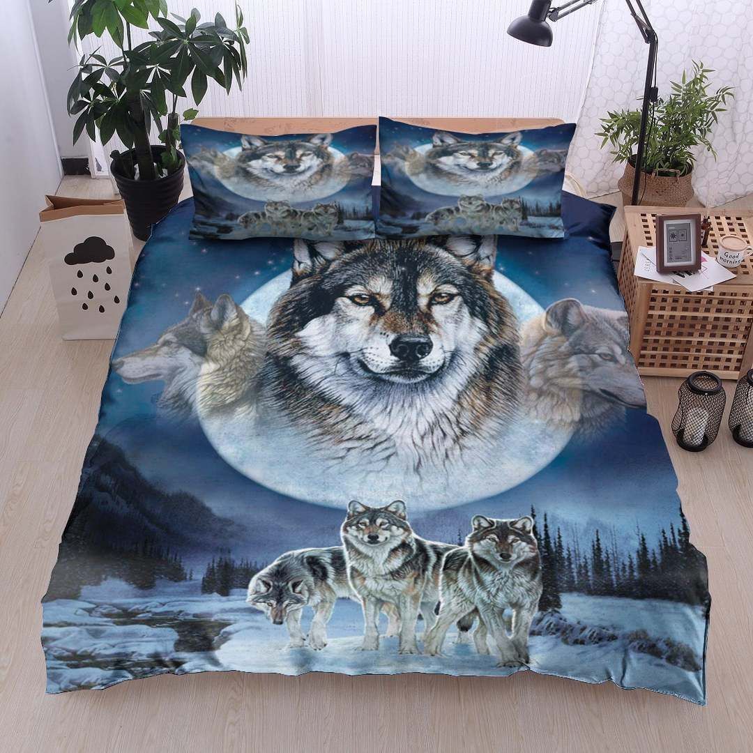 A Wolf Bedding Set