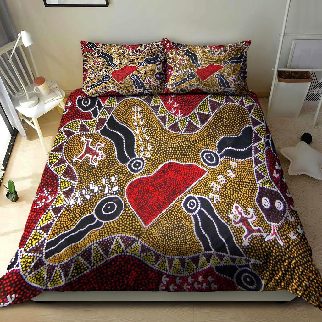 Aboriginal Australian snake Bedding Set