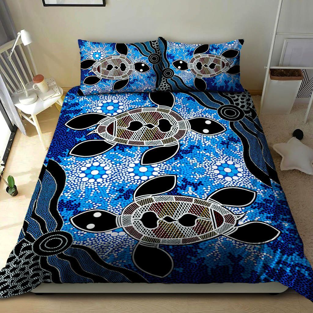 Aboriginal Australian Turtle Bedding Set