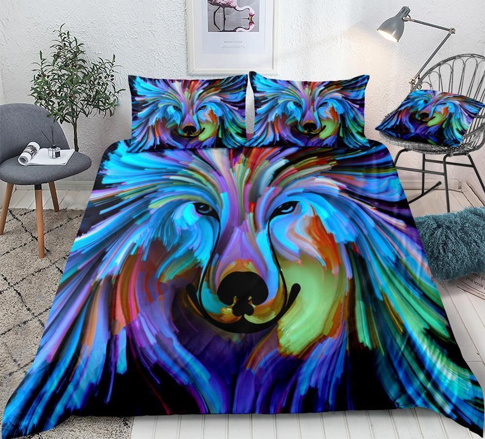 Abstract Art Dog Bedding Set
