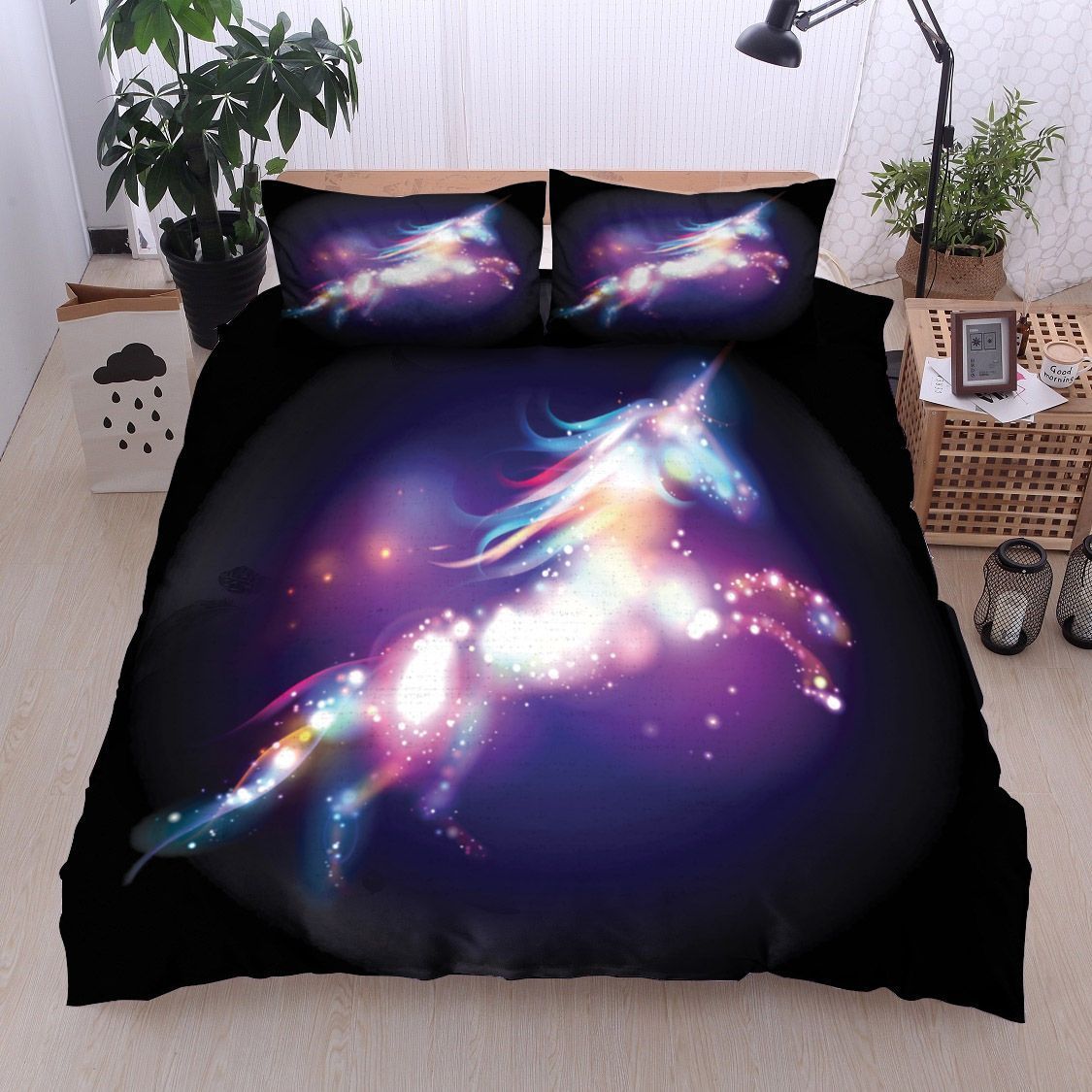 Abstract Horse Bedding Set