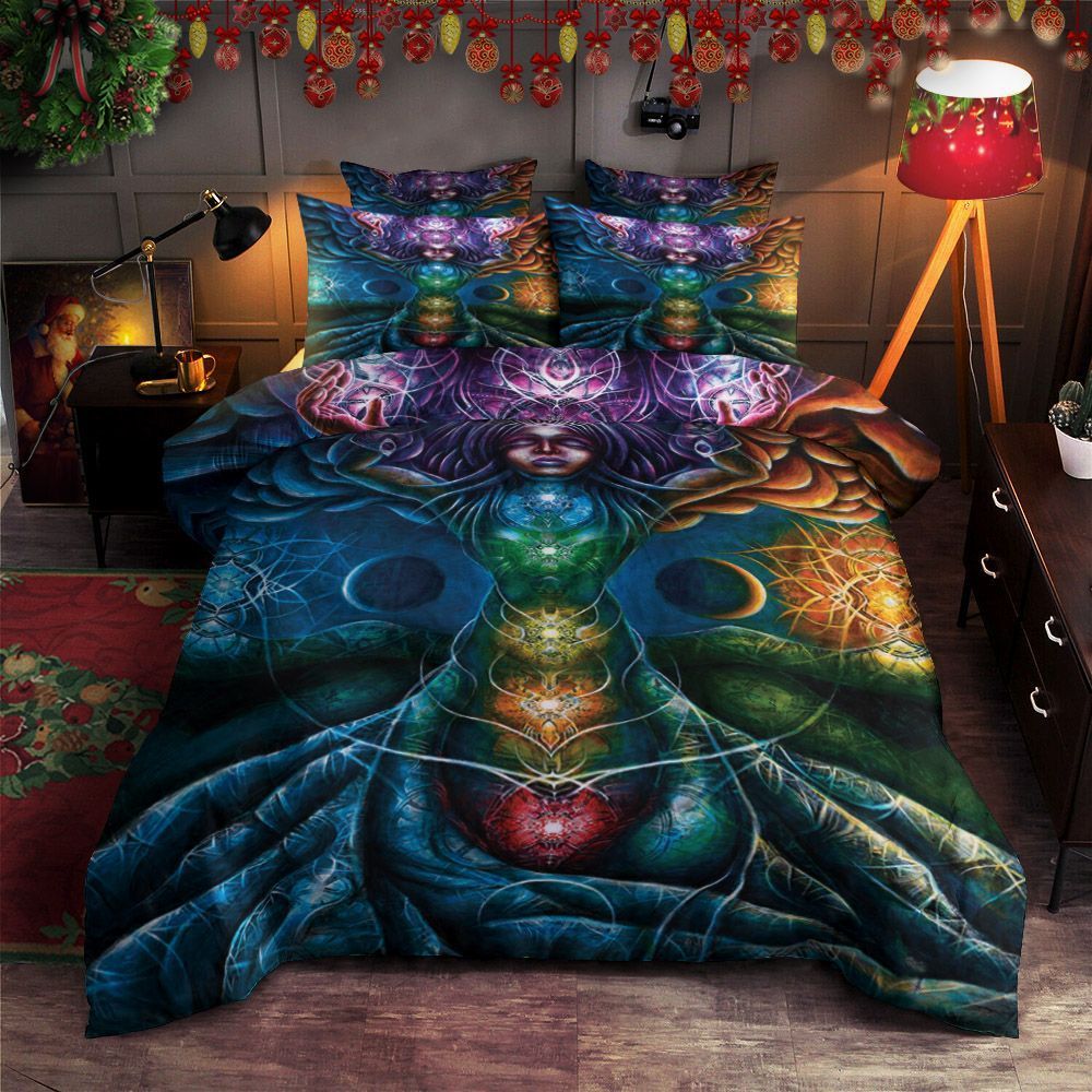 Abstract Yoga And Meditation Bedding Set