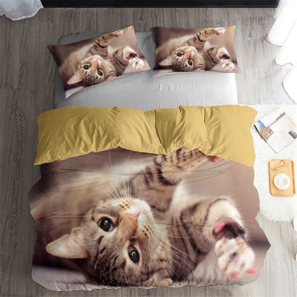 Adorable Cat Bedding Set