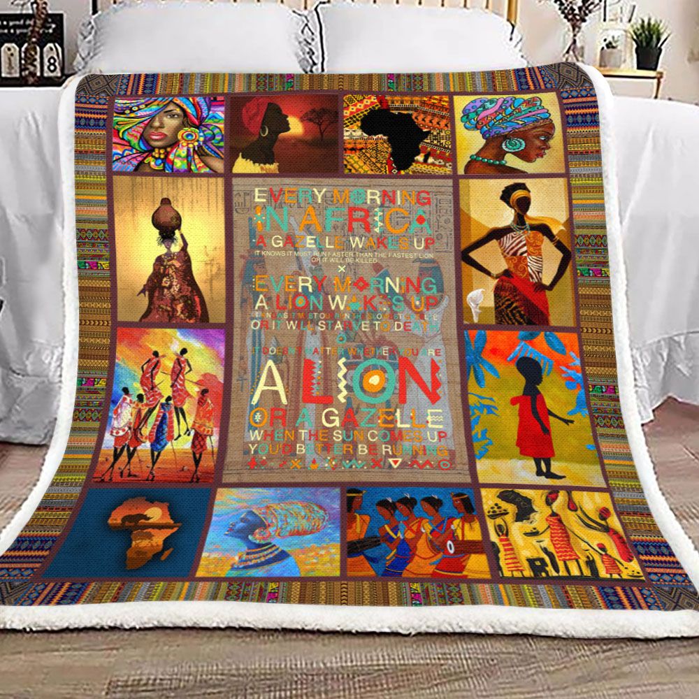 Africa Fleece Blanket