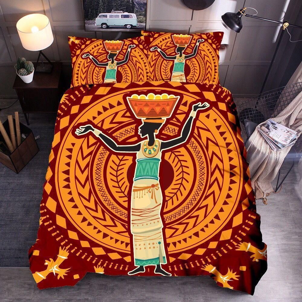 Africa Themed Fruit Lady Bedding Set