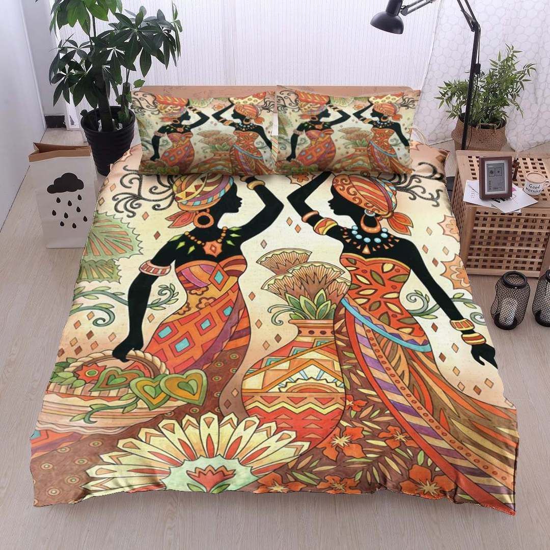 African American Native American Mandala Bedding Set