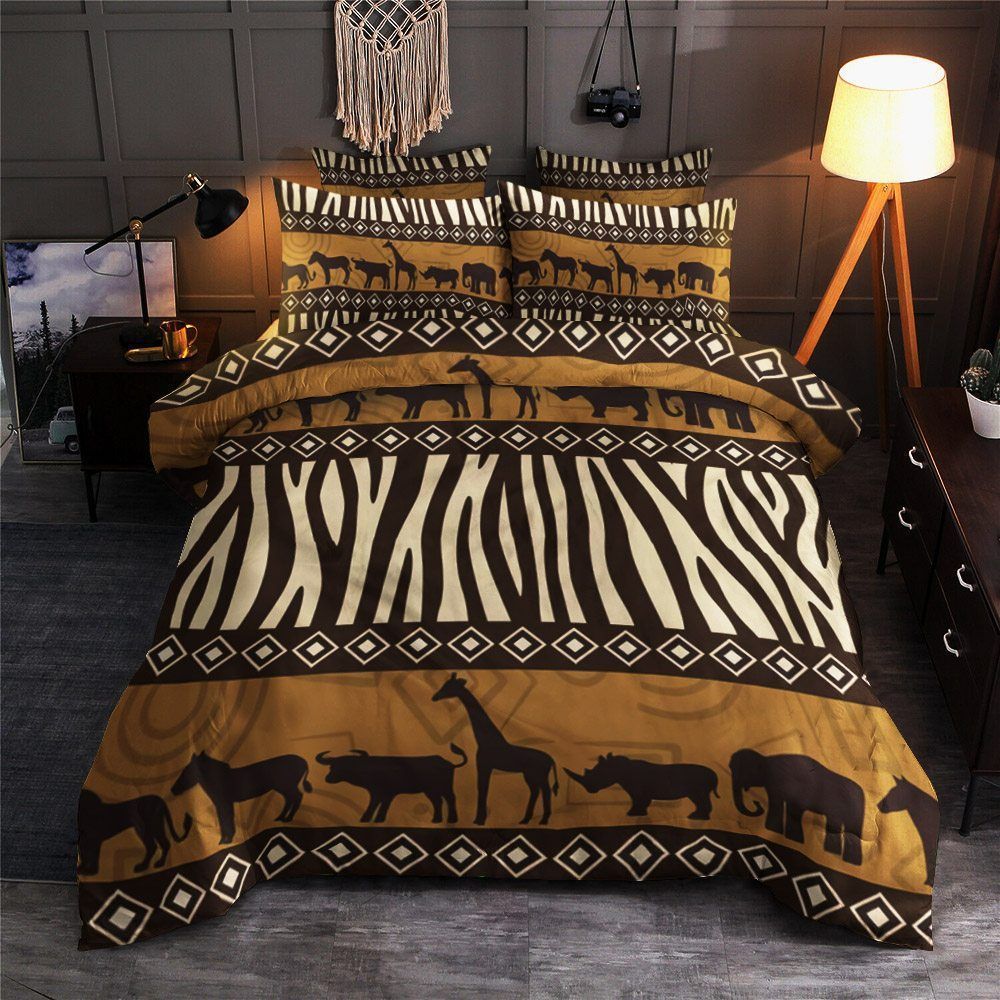 African Animal Bedding Set