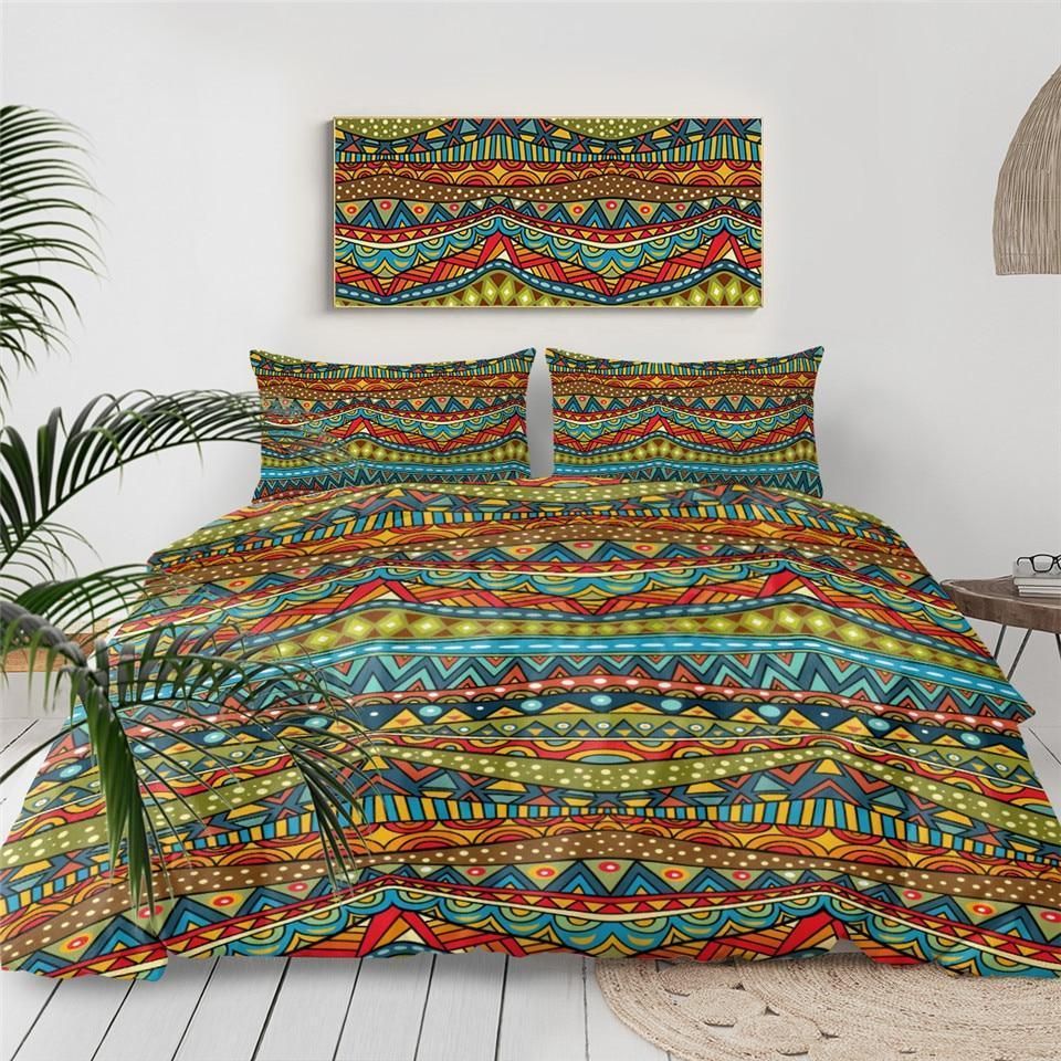 African Aztec Theme Bedding Set