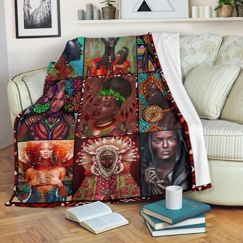 African Culture Ccv Blanket