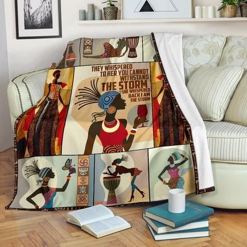 African Culture Cliii Blanket