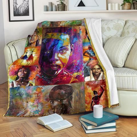 African Culture Clvii Blanket