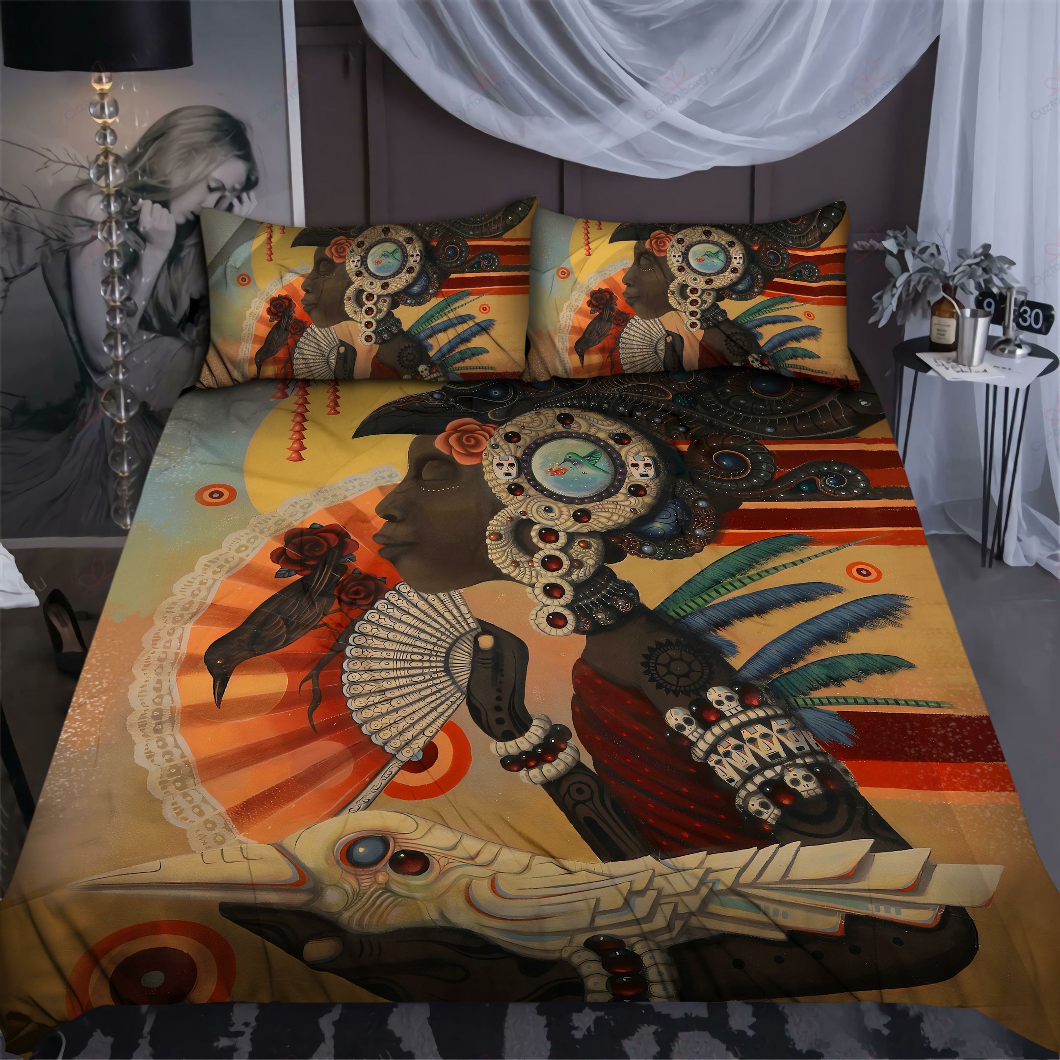 African Culture Bedding Set
