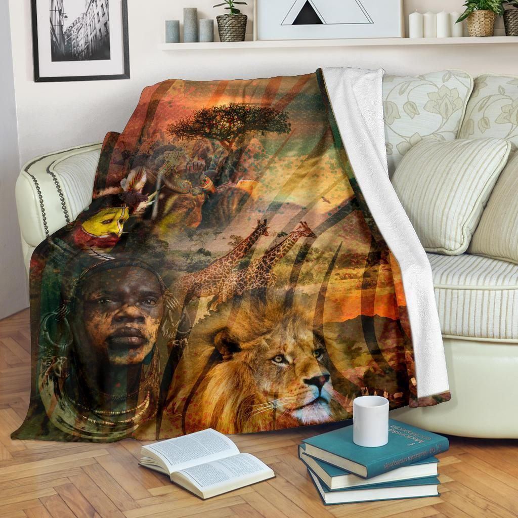 African Culture Xciv Blanket