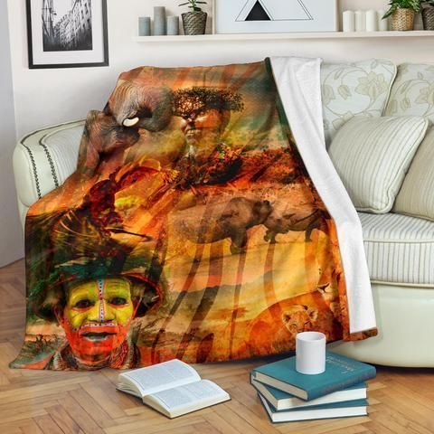 African Culture Xcix Blanket