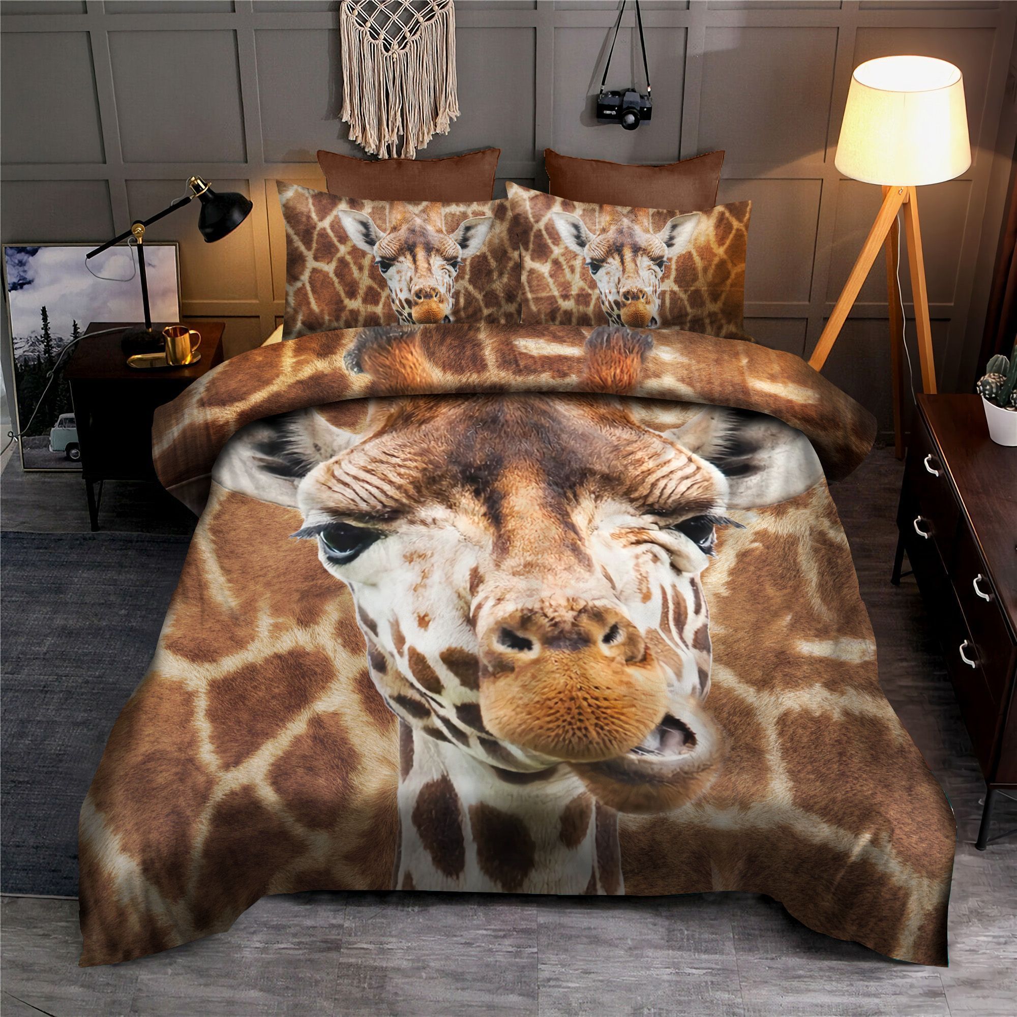 African Giraffe Bedding Set