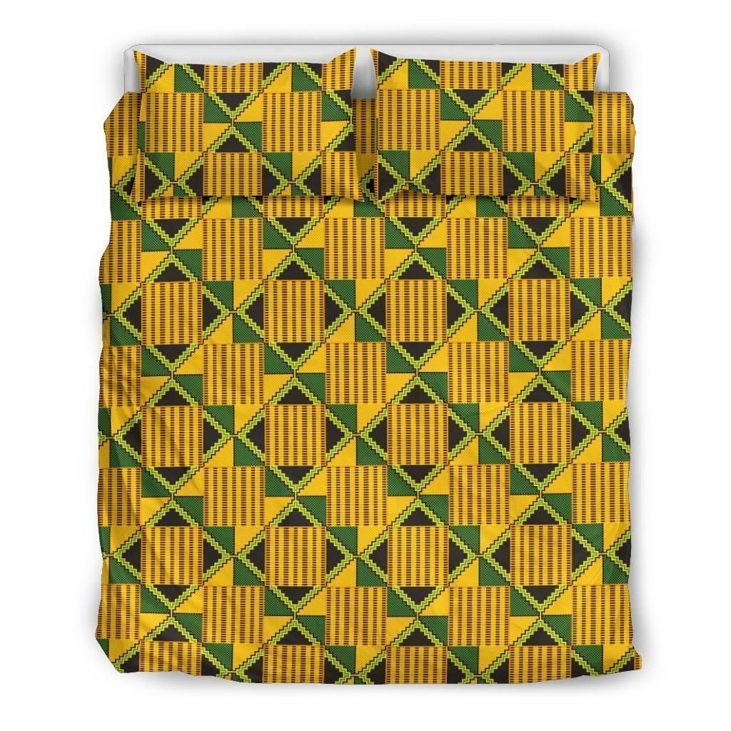 African Kente Cool Design Comfortable Bedding Set