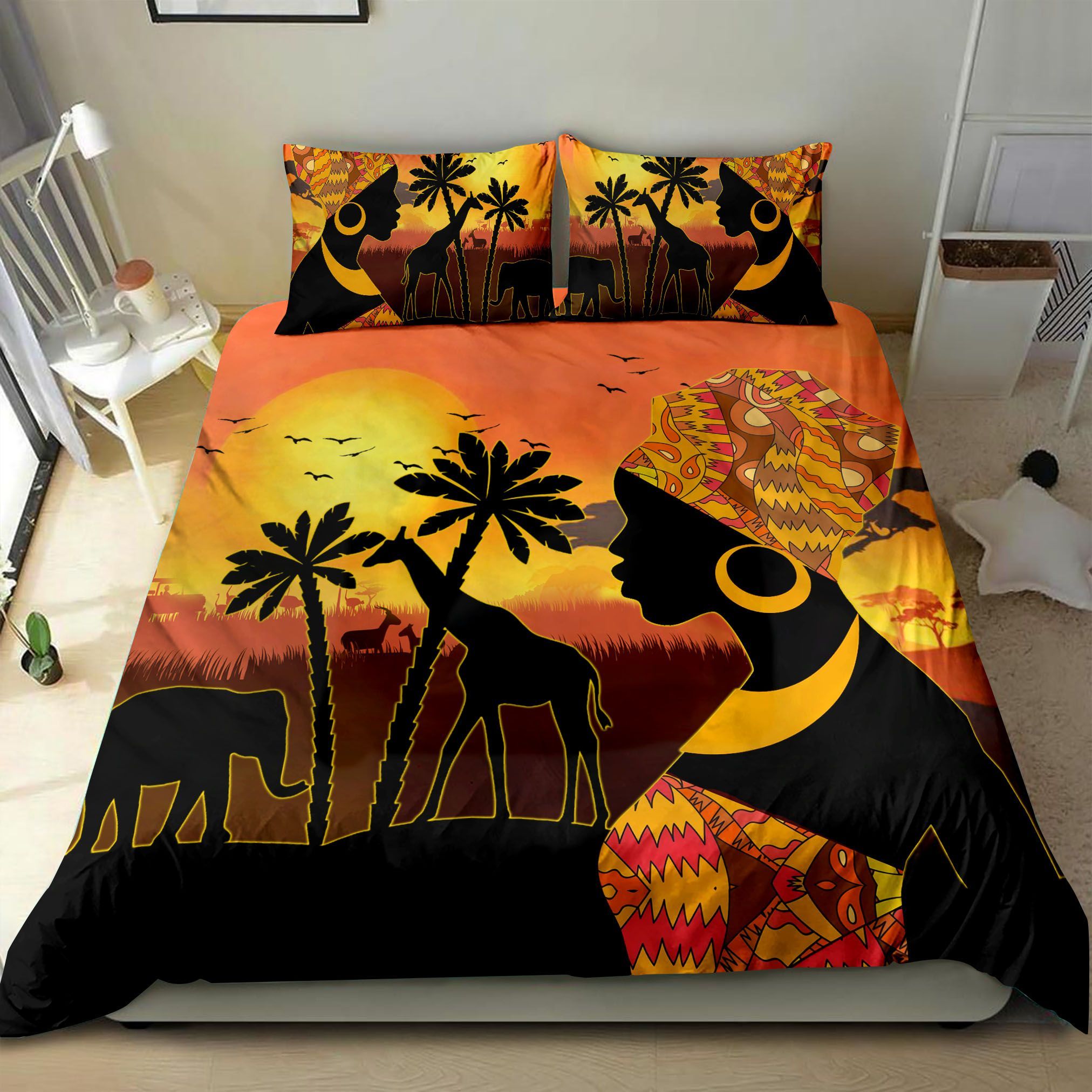 African Bedding Set