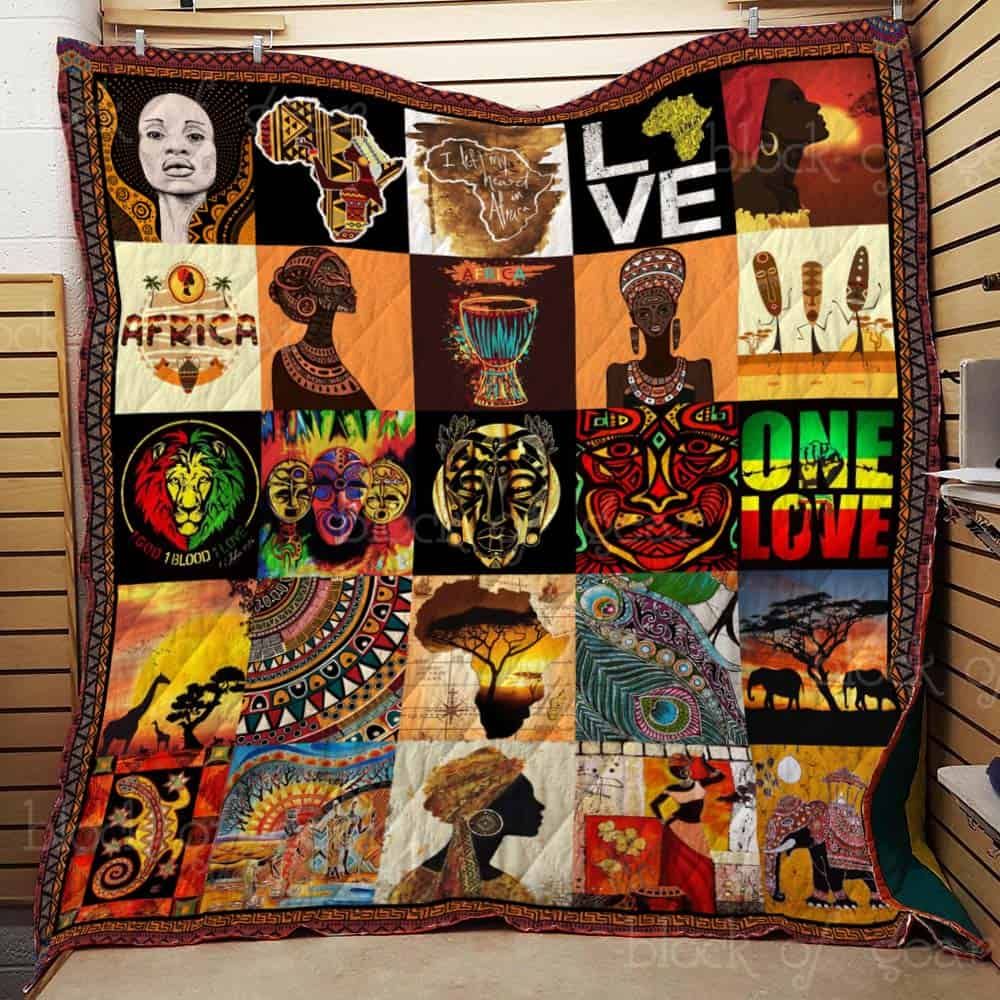 African Quilt Blanket DHC13122850VT