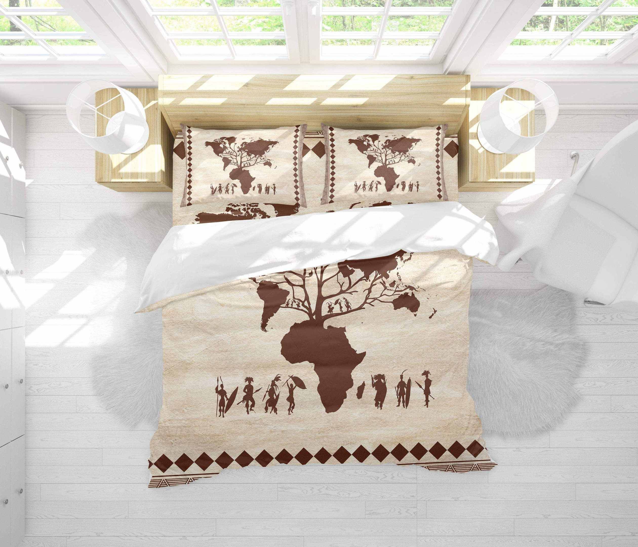 African Roots Bedding Set